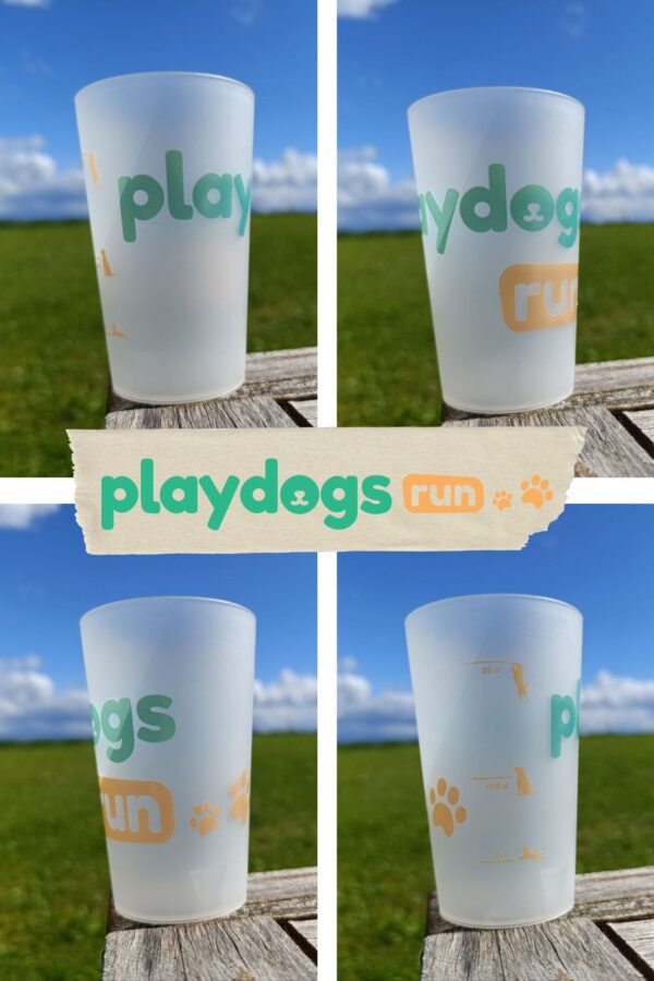 Gobelet PlayDogs Run 25cl - Soutenez l'Association Dog Event